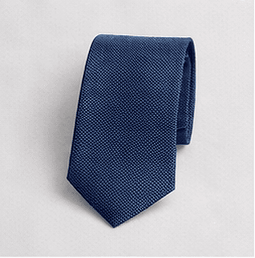 ソリッドネクタイ（ネイビー）